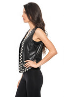 Adore Faux Suede Cropped Jacket