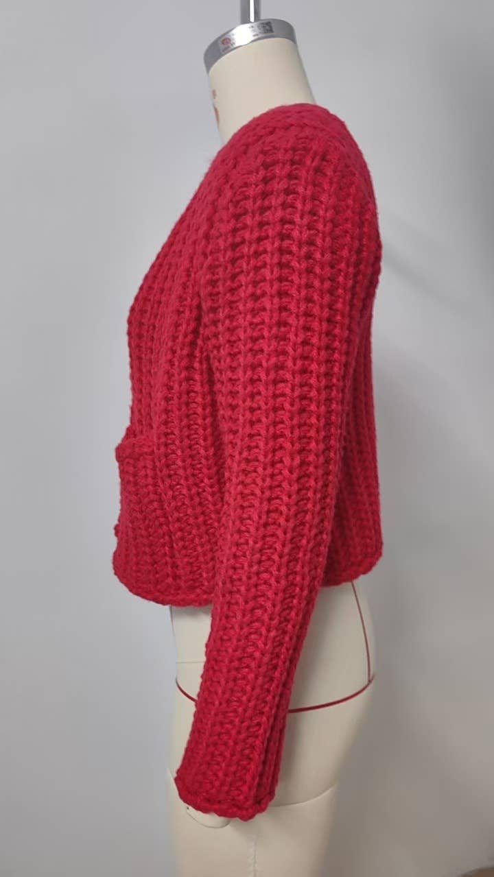 Hope & Sunshine - Chunky Knit Cardigan