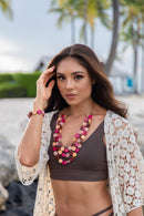 Organic Tagua Jewelry - Erica Bracelet