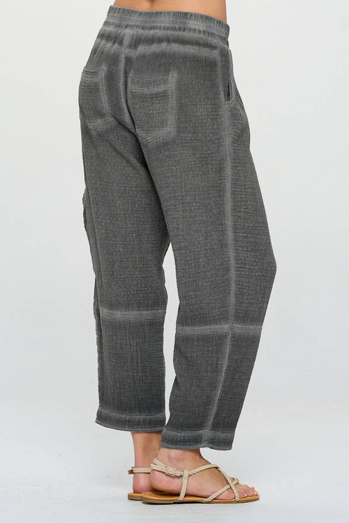 Focus Fashion - Flood Pants With Pockets STYLE #JG019