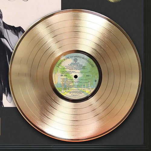 Gold Record Outlet - Fleetwood Mac - Rumours Gold Framed Gold LP Display