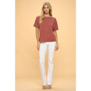 Perseption - VERTICAL YOKE CUFF DOLMAN KNIT SWEATER
