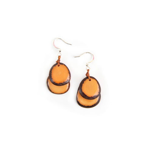 Organic Tagua Jewelry - Fiesta Earrings