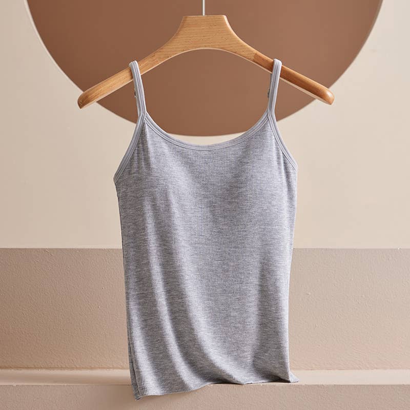 Hope & Sunshine - Modal Padded Longline Camisole Top
