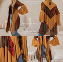 Young Threads - Rustic Bohemian: Patchworked Shrug ALSO IN PLUS