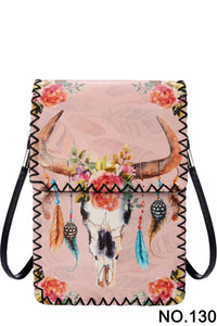 Ole - Western Bull Head Dream Catcher Crossbody HB0580 - N0.130