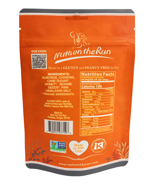 Nuts On The Run - Honey Glazed Nuts