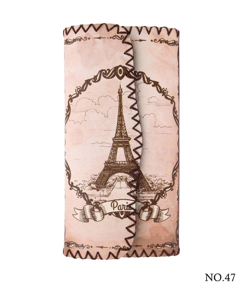 Ole - Eiffel Tower Printed Wallet HB0582 - NO.47