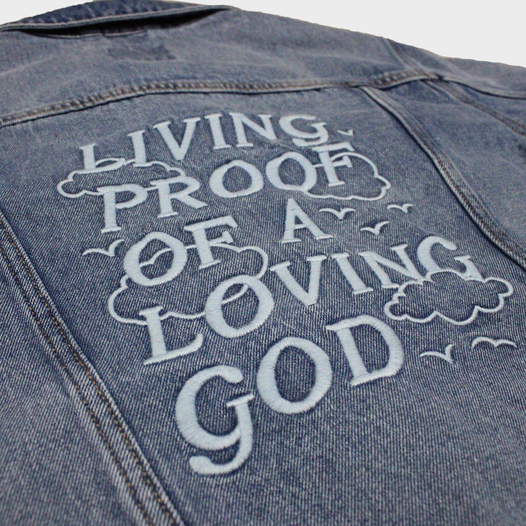 Love in Faith - Living Proof Denim Jacket