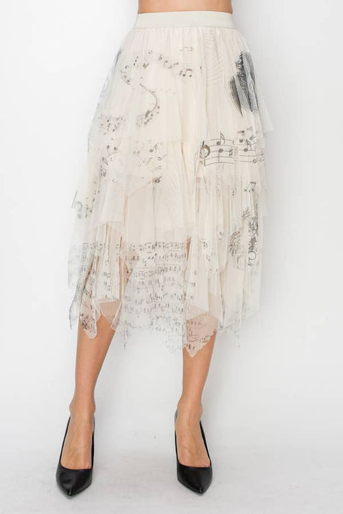 Origami Apparel ~  Lace and Crochet inspired - OLS-4546BG MS