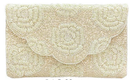 Ole - Rose Beaded Clutch LAC-SS-707