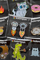 ZAP Pop Art Comic Book Enamel Pin