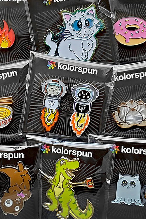 ZAP Pop Art Comic Book Enamel Pin