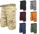 Men's Classic Cargo Shorts Perfect for Special Outings or Everyday Wear  Weiv Mens Belted Cargo Shorts with Belt