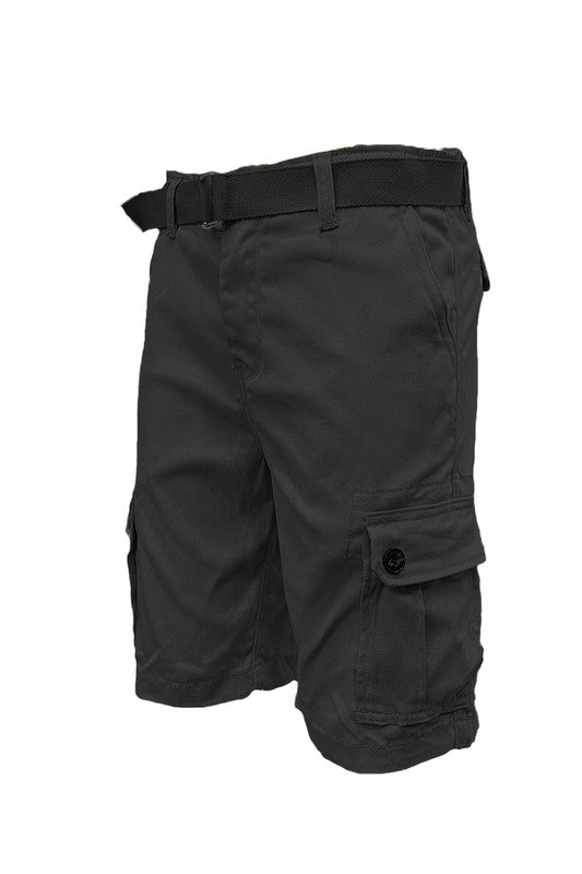 Men's Classic Cargo Shorts Perfect for Special Outings or Everyday Wear  Weiv Mens Belted Cargo Shorts with Belt