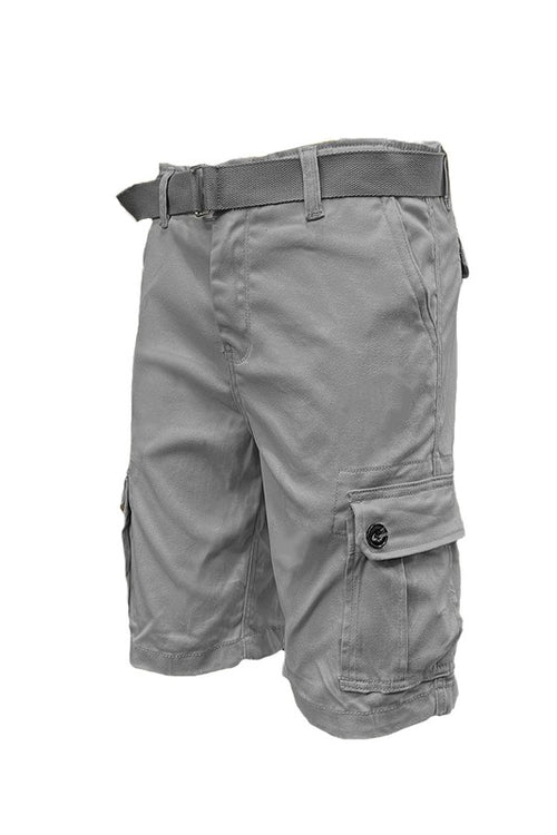 Men's Classic Cargo Shorts Perfect for Special Outings or Everyday Wear  Weiv Mens Belted Cargo Shorts with Belt