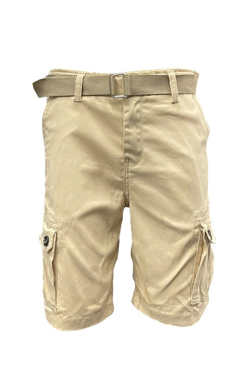 Men's Classic Cargo Shorts Perfect for Special Outings or Everyday Wear  Weiv Mens Belted Cargo Shorts with Belt