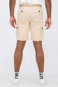 Men's Classic Cargo Shorts Perfect for Special Outings or Everyday Wear  Weiv Mens Belted Cargo Shorts with Belt