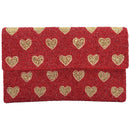 Ole - Heart Bead Clutch LAC-SS-710
