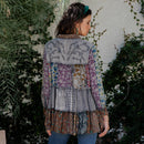 Young Threads - Limited Edition Sweater Knit Jhabla Top with Graceful Tiers