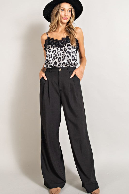 Classic Casual Dress Pants Flowy and Relaxed Bottoms