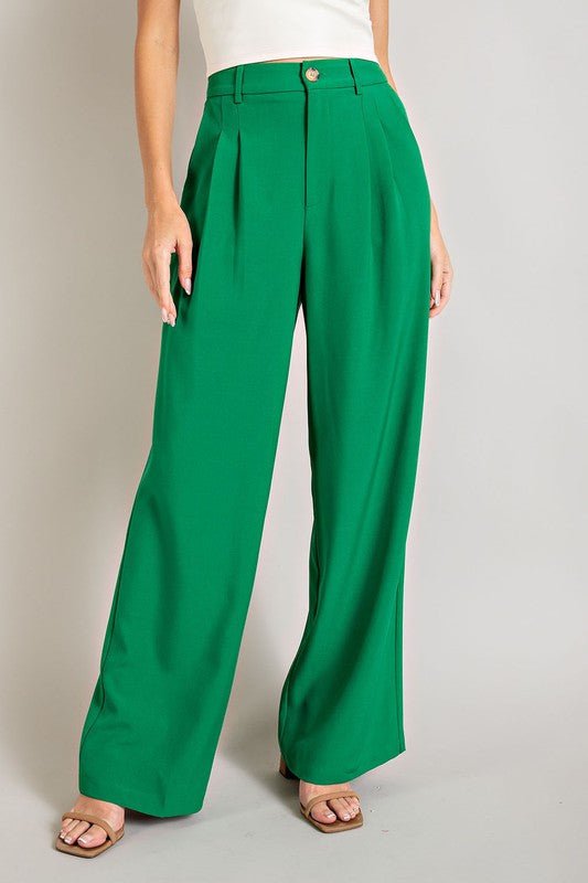 Classic Casual Dress Pants Flowy and Relaxed Bottoms