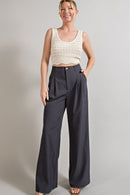 Classic Casual Dress Pants Flowy and Relaxed Bottoms