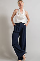 Classic Casual Dress Pants Flowy and Relaxed Bottoms