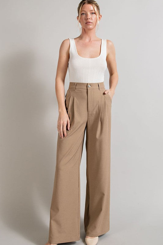 Classic Casual Dress Pants Flowy and Relaxed Bottoms