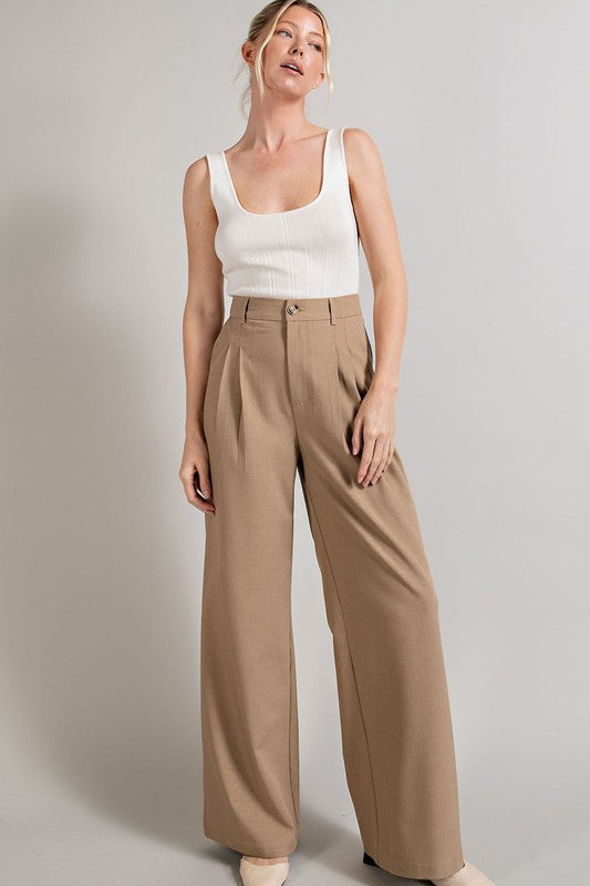 Classic Casual Dress Pants Flowy and Relaxed Bottoms