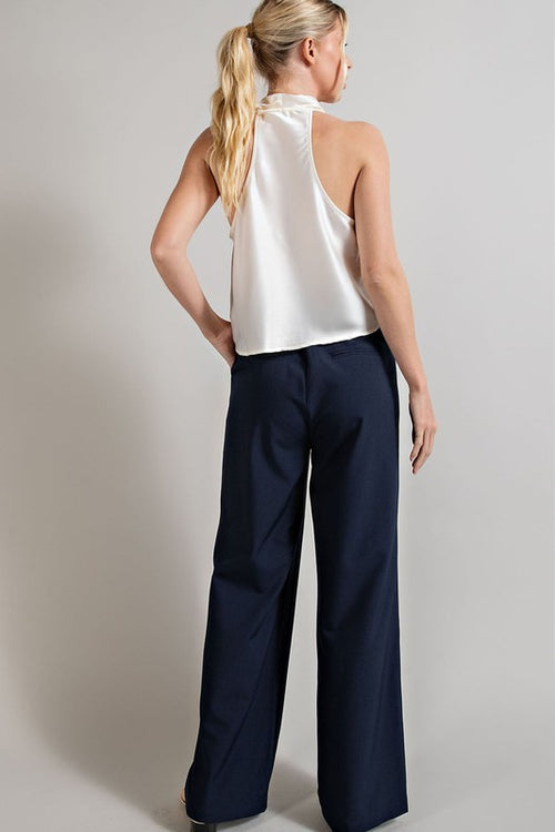 Classic Casual Dress Pants Flowy and Relaxed Bottoms