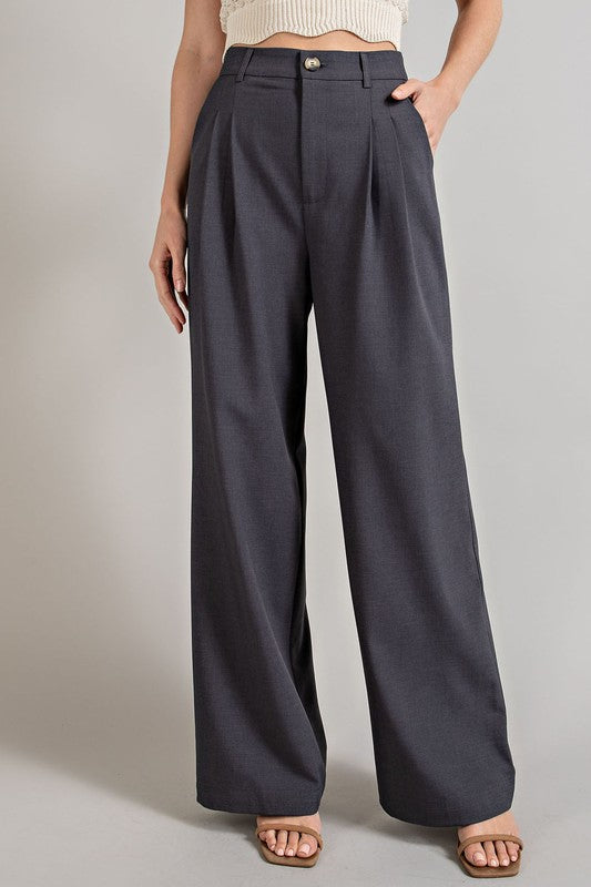 Classic Casual Dress Pants Flowy and Relaxed Bottoms