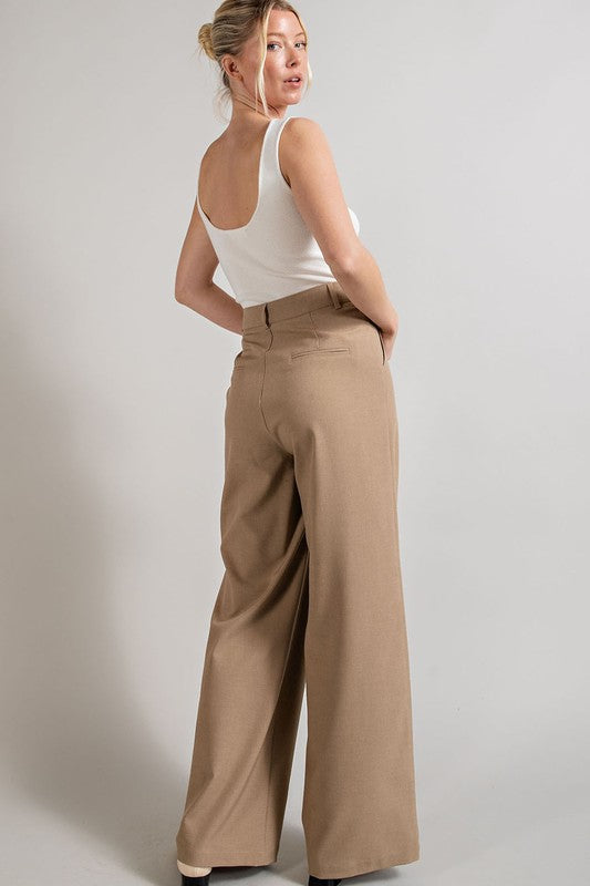 Classic Casual Dress Pants Flowy and Relaxed Bottoms