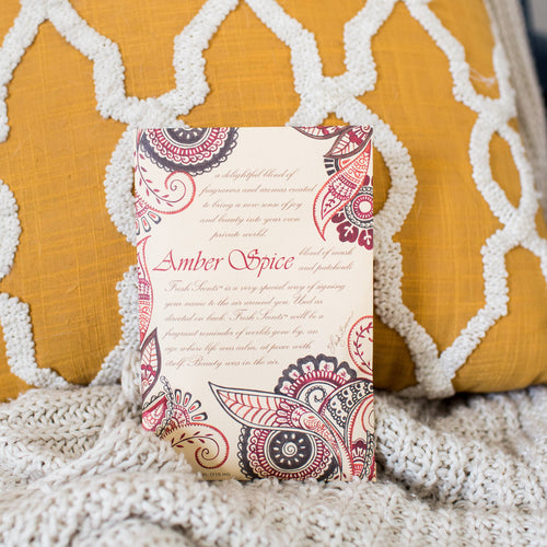 The Willowbrook Company - Fresh Scents | Amber Spice Sachets | Closet Freshener
