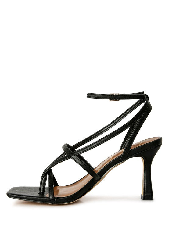 Stalker Strappy Ankle Strap Sandals