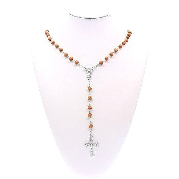 12 Pack Rosary Beads Catholic Lariat Necklace