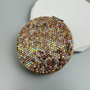 Ole - Circle Rhinestone Folding Makeup Mirror
