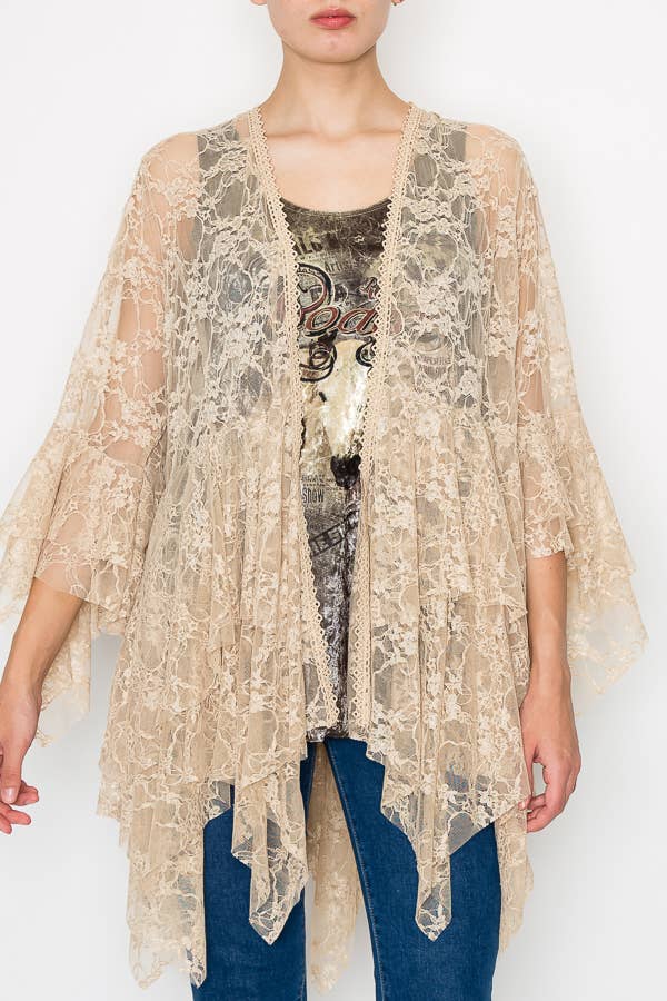 Origami Apparel ~  Lace and Crochet inspired - OLS-4618