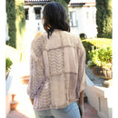 YOUNG THREADS - Western Bohemian Georgette Kimono Shirt