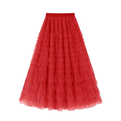 Hope & Sunshine - Mesh Tiered Skirt