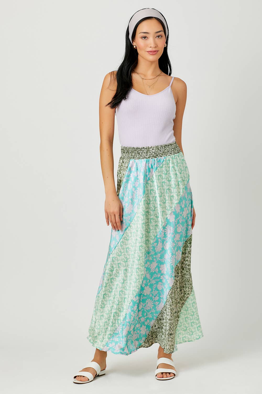 Mystree - 60648 Mixed Print Skirt