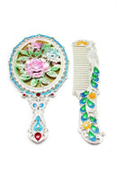 Ole - Small Size Rose Alloy Mirror Set