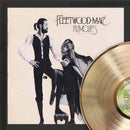 Gold Record Outlet - Fleetwood Mac - Rumours Gold Framed Gold LP Display