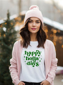 Happy Holla Days Graphic Short Sleeve Tee