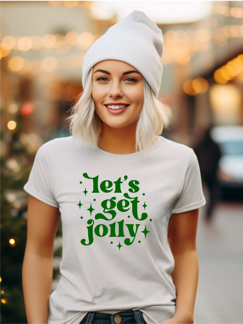 Let's Get Jolly Graphic Short Sleeve Tee