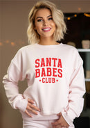 Santa Babes Club Graphic Sweatshirt