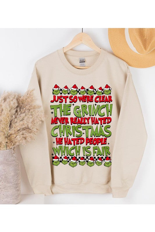 UNISEX FLEECE SWEATSHIRT