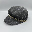 Ole - Sequin Chain Beret Cap