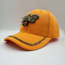 Ole - Bee Seed Bead Rhinestone Cap C0798