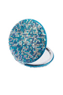 Ole - Circle Rhinestone Folding Makeup Mirror